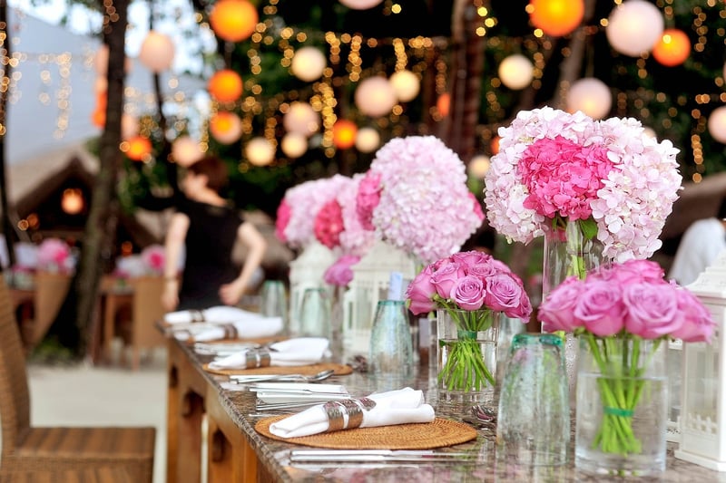 Custom Table Centerpieces